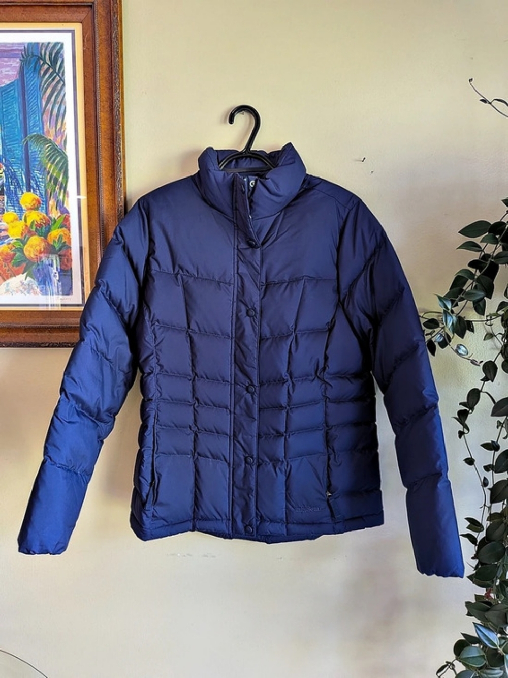 L.L.Bean Down Puffer Jacket Blue
